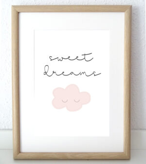 Lámina infantil "Sweet Dreams"