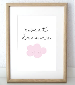 Lámina infantil "Sweet Dreams"